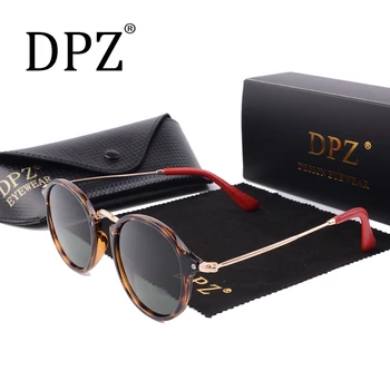 

2020 DPZ Classic Vinatge Round Style Sunglasses Women Brand Design G15 Men Sun Glasses Oculos De Sol 2447