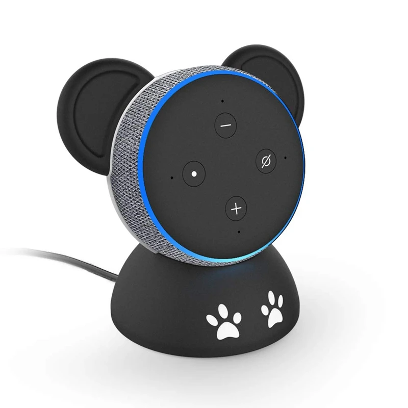 Подставка держатель для Echo Dot 3Rd, Встроенный кабель управления, домашний голосовой помощник панды настольная подставка аксессуары для Echo dot(3Rd G