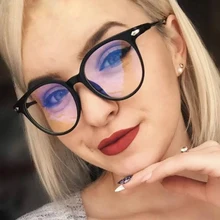 RFOLVE, модные, круглые, анти-синие очки, женские, фирменный дизайн, ультралегкие очки, оправа, компьютерные очки, женские очки, оправа MI74