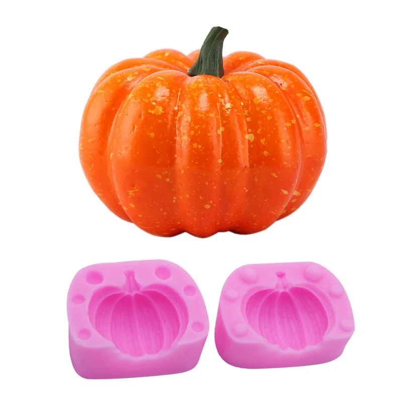 

Pumpkin Bakeware Molds Silicone Cake Mold Pudding Cakes Mould Muffin Baking Tools Fondant Cake Molds ZX X