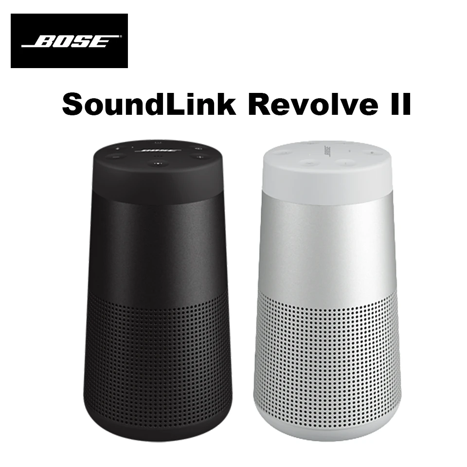 Bose SoundLink Revolve II Bluetooth Speaker Portable Wireless Speaker Mini Deep Bass 360 Surround Sound Water resistant Speaker|Portable Speakers| - AliExpress