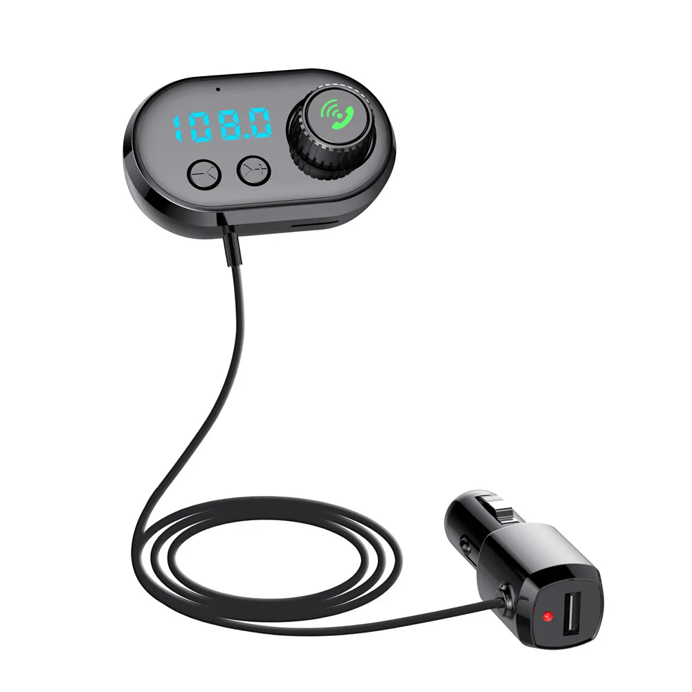 Q16 Bluetooth FM передатчик адаптер авто радио 2-Порты и разъёмы USB Ladeger? t mit QC3.0 |