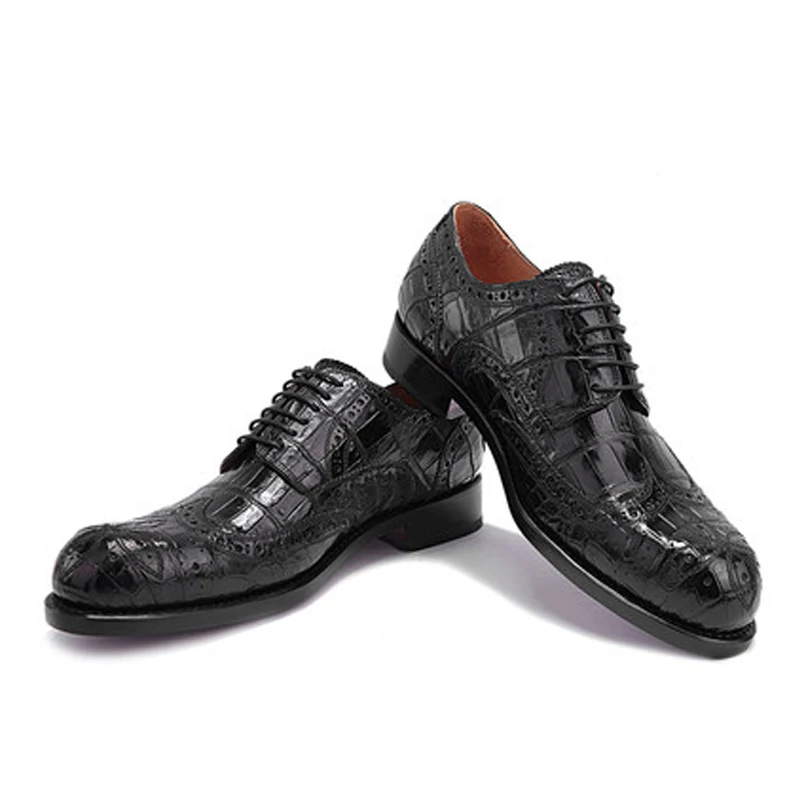 Weitasi  nový příjezd  krokodýl muži boty čistý manuál  móda  podnikání  volný čas  muži formální boty  muži boty