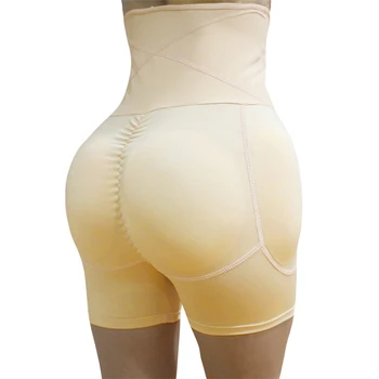 

Butt Enhancer Shapewear Women Firm Control Panties Seamless Padded Thigh Slimmer High Waist Hip Pads Butt Lifter Fake Buttocks