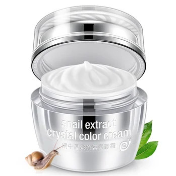 

ROREC Snail crystal whitening cream concealer moisturizing separation cream nourishing soft cream Oil-control skin care