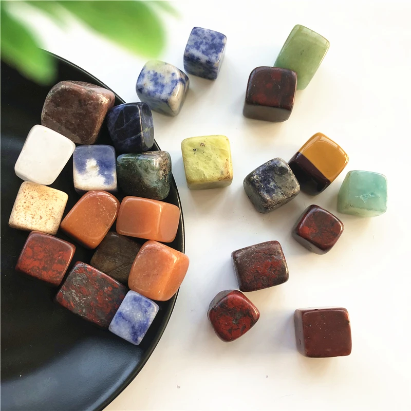 

Drop Shipping 100g Mixed Natural Aquare Assorted Bulk Tumbled Gem Stone Crystals Colorful Rock Decor Mineral Crystals