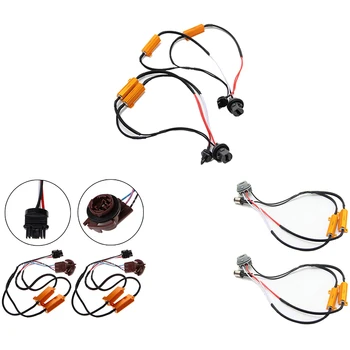 

2Pcs Hyper Flash Fix Error Free 100W Decoders for LED Signal Lights