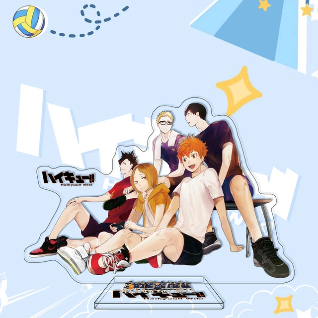 Anime Haikyuu!! Acrylic Stand Shoyo Hinata Volleyball Boys Figures Model  Desktop Plate Standing Signs Model Decor Collection - AliExpress