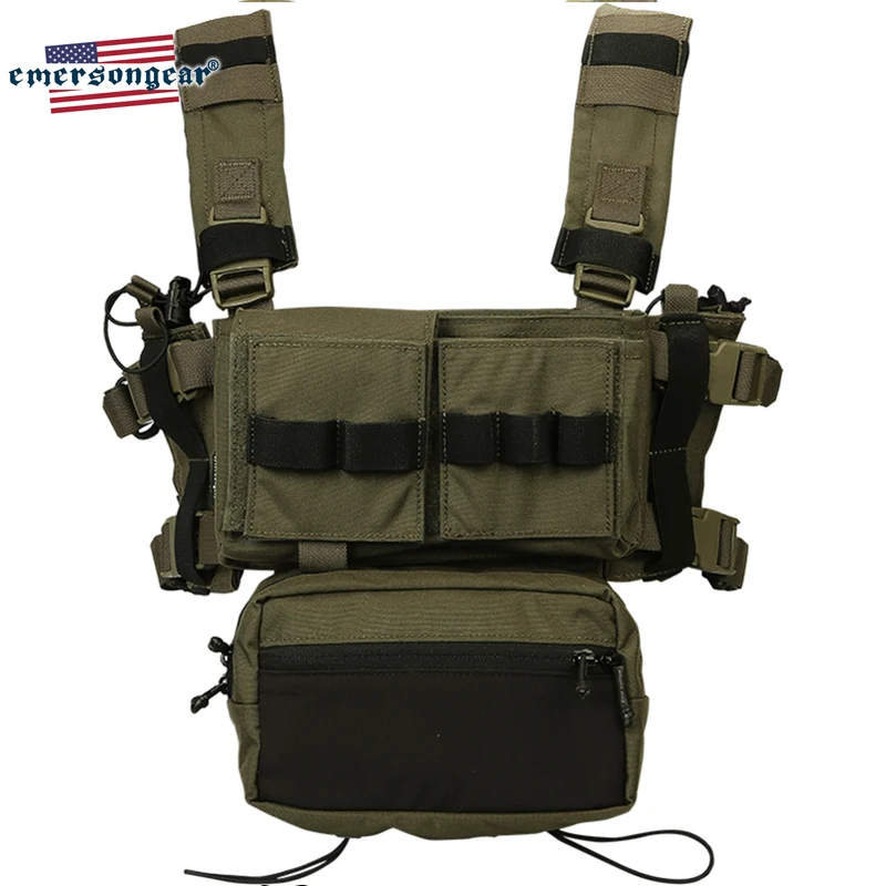 Emersongear MK3 нагрудный жилет тактический модульный регулируемый охотничий военный
