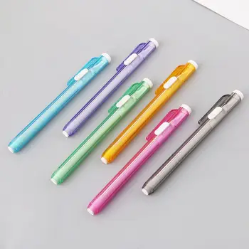 Creativo Presse Penna A Forma di Eraser di Scrittura Tavolo Da Disegno Matita Erase Studente di Scuola di Cancelleria Per Ufficio di Apprendimento Pittura Accessorio 24BB