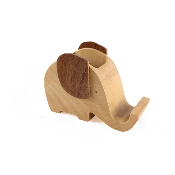 

Elephant Pen Cup Pencils Holder With Cell Phone Stand Tablet Desk Bracket Organiser Box For iPad iPhone Smartphone Stationery