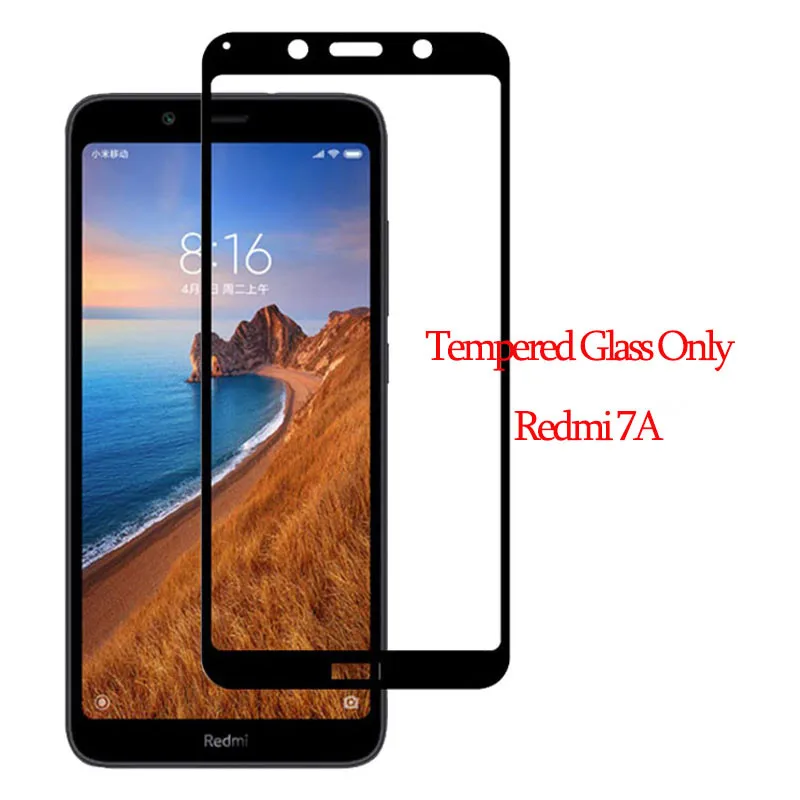 3-в-1 чехол+ Камера ззащитное стекло на ксиоми ми 9т Xiaomi Mi 9T стекло Экран протектор Redmi 7-A стекло xiaomi redmi 7a полное покрытие стекло на сяоми ми 9т стекло xiaomi mi 9t ззащитное стекло - Цвет: GlassOnly Redmi 7A
