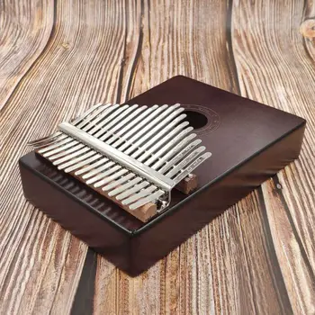 

17 Keys Kalimba Thumb Piano Beginner Getting Started Portable Guitar Wooden Musical Instruments High-quality