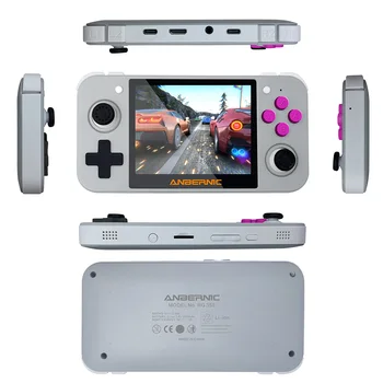 

New Retro Game RG350 Video Game Handheld game console MINI 64 Bit 3.5 inch IPS Screen 16G+32G TF Game Player RG 350 PS1