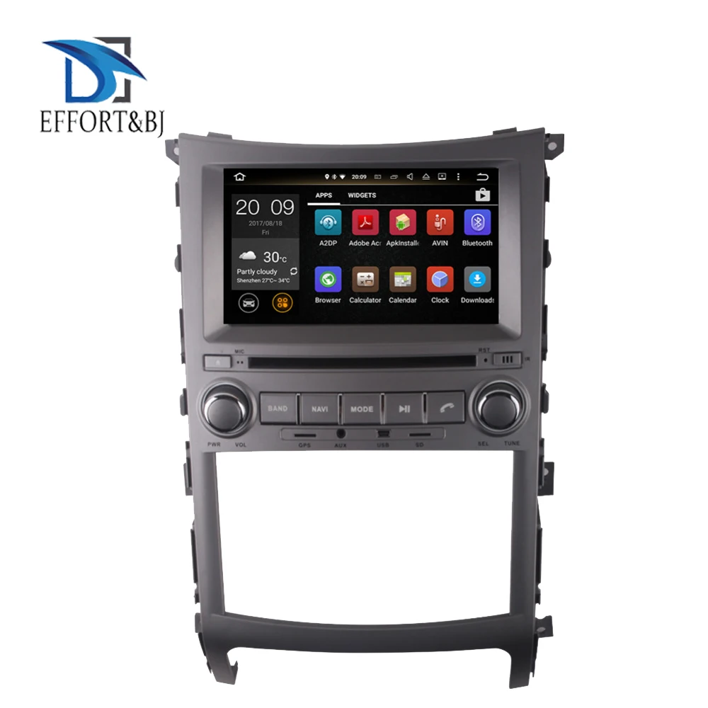 Восьмиядерный Android 9 0 ОЗУ 4G Автомобильный DVD радио для HYUNDAI VERACRUZ/IX55 2006 2017 GPS
