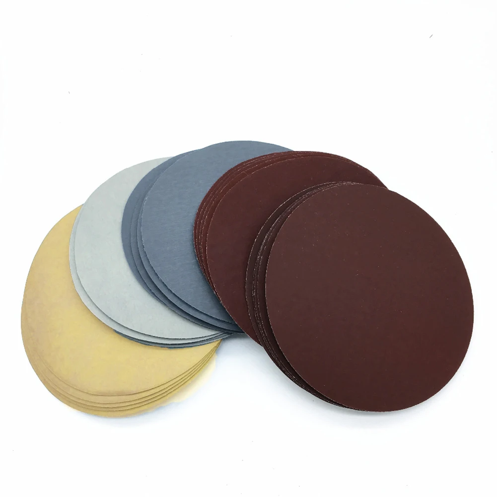 Шлифовальный диск орбитальная Песочная бумага 60 шт. 5 дюймов 1000 1500 2000 3000 5000 7000