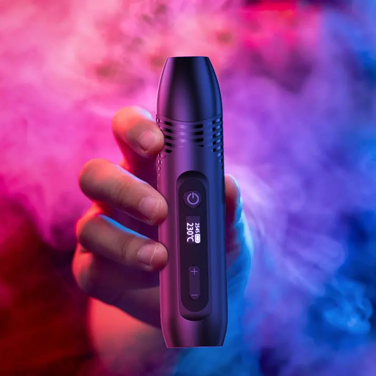Kingtons Kiss сухой травы испаритель черный BLK KISS 1600 мАч травяной бокс мод дым