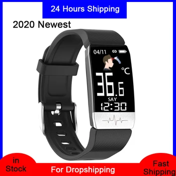 

IWO Smart Watch Temperature Measure Heart Rate Monitor Weather Forecast Phone Remind reloj inteligente PK iwo 12 iwo 8 watch