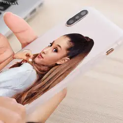 Телефон чехол для Huawei P8 P9 Lite 2017 P10 P20 P30 Lite Plus Pro P Smart 2019 Z чехол мягкий Ariana Grande