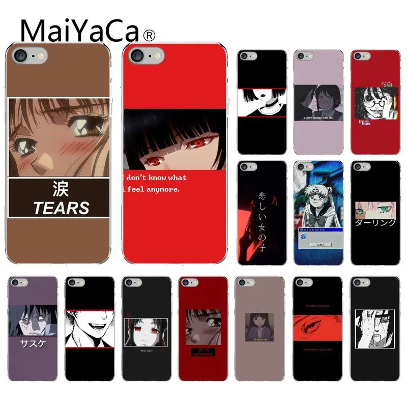 Мягкий чехол MaiYaCa в японском стиле аниме для iPhone 11 pro max 5 5Sx 6 7plus 8 8Plus X XS MAX XRs |