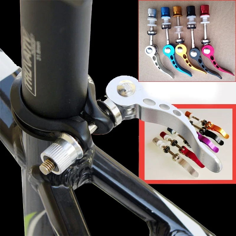 Bicycle Saddle Mount Saddle Clamp Seatpost Pipe Clamp Saddle Holder Adapter