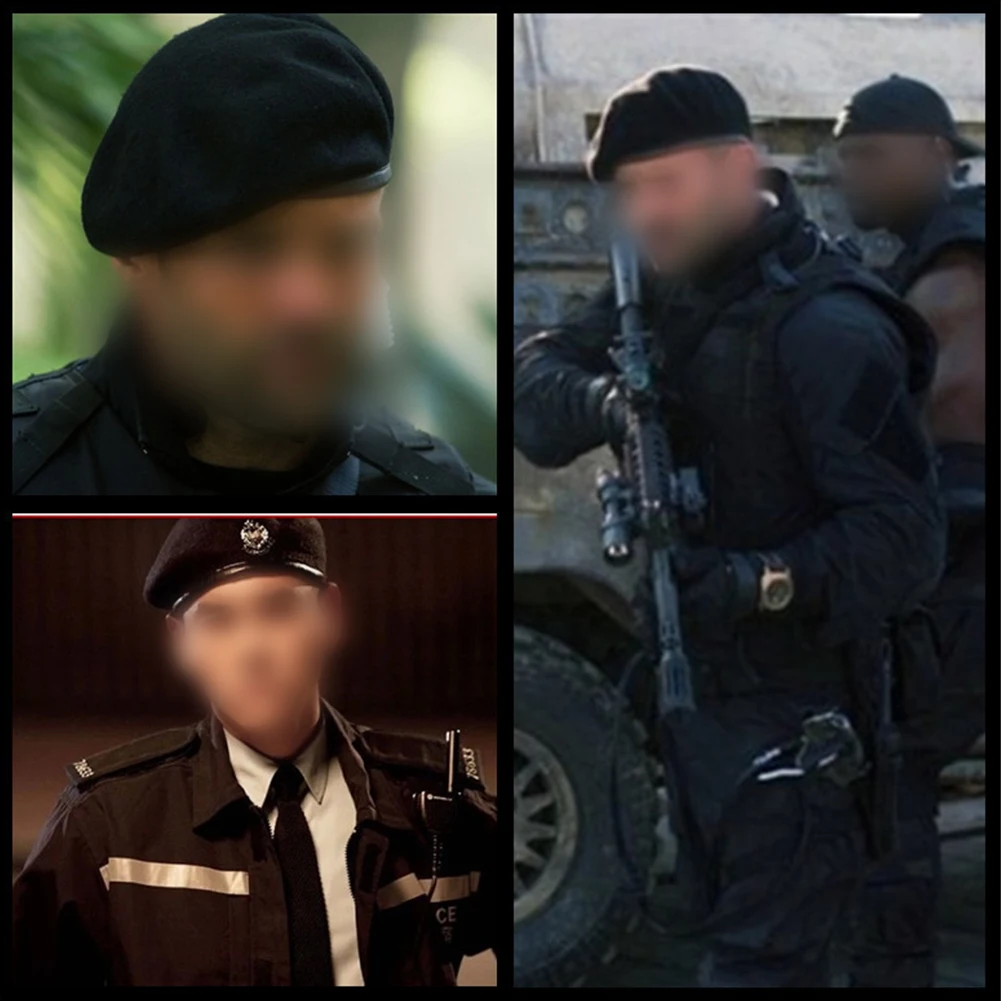 Для мужчин и женщин художников Регулируемая Кепка художника стильные модные однотонные шапки весна шерсть Фетр мягкий подарок плоский берет винтажный купол