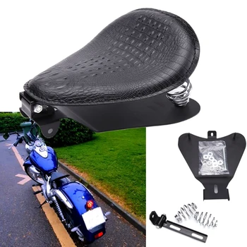 

New style Motorcycle Solo Driver Seat Spring Base for harley Iron 883 Bobber Chopper Road King Street Glide Fatboy Heritage