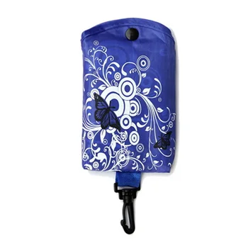 

Grocery Pouch Shoulder Shopping Foldable Butterfly Eco Reusable