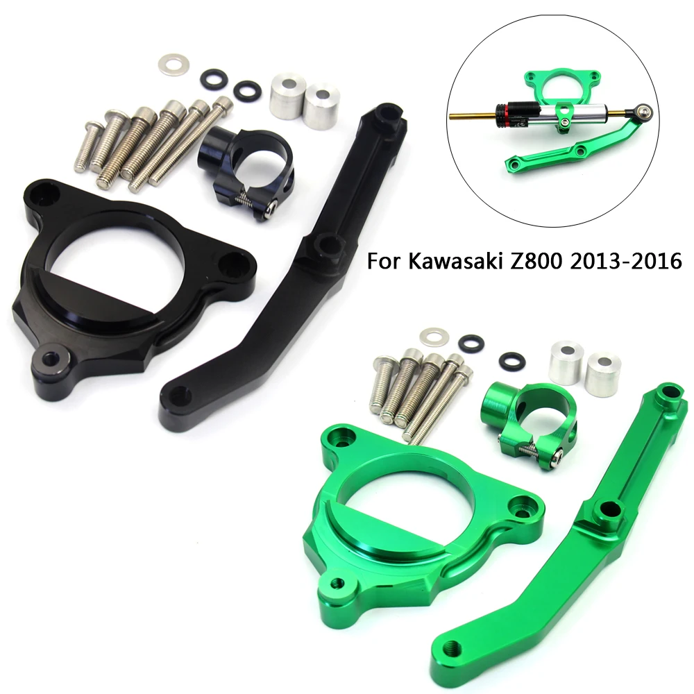 Кронштейн для крепления демпфера руля Kawasaki Z800 Z 800 2013 2014 2015 аксессуары мотоциклов