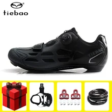 TIEBAO/Обувь для шоссейного велоспорта; мужские кроссовки; набор педалей; sapatilha ciclismo Pro Team; дышащая велосипедная обувь