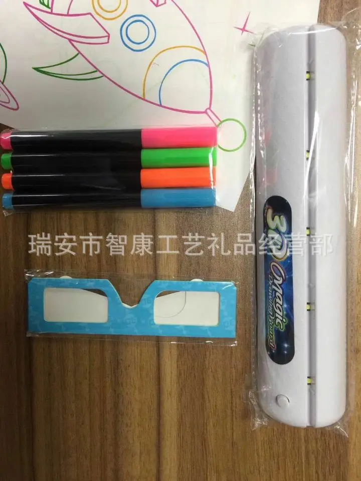 

Magic 3D Drawing Board 3D Children Science Puzzle Drawing Board 3D Children Graffiti Sketchpad