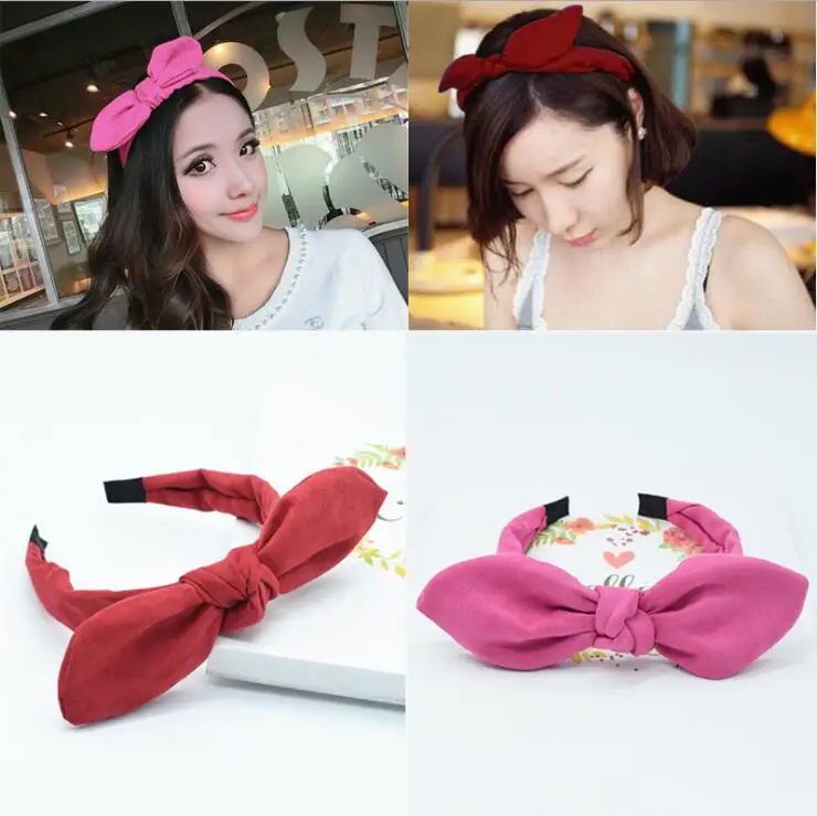 cloth bow headband