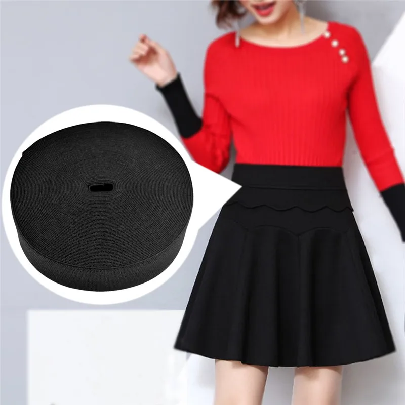 Knitting Elastic Spool Sewing Band Flat Elastic Cord Roll Heavy Stretch Sewing Tool  (3)