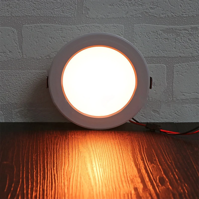 Круглый красочный свет светильник RGB встроенный gobal освещение пульт