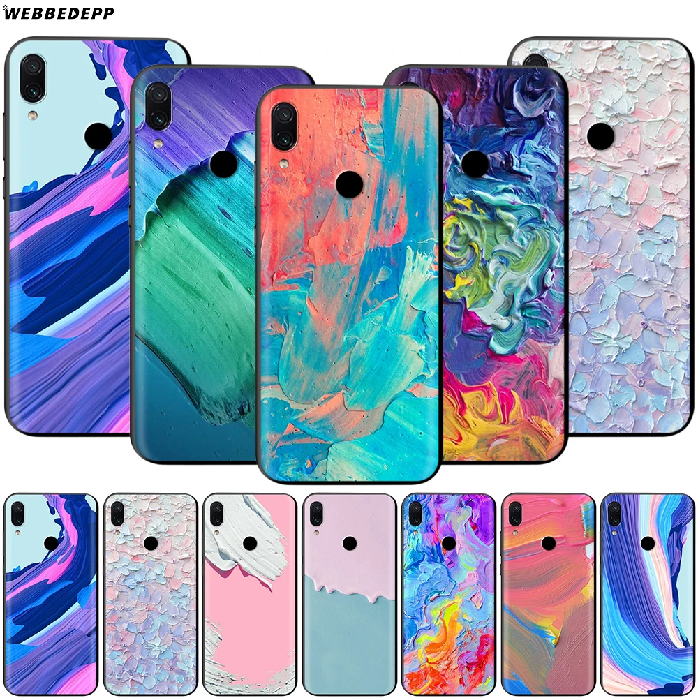 Чехол с цветным рисунком для Xiaomi Redmi 4A 4X 5 5A 6 6A 7 7A S2 Note Go K20 Pro Plus Prime 8T|Бамперы| |