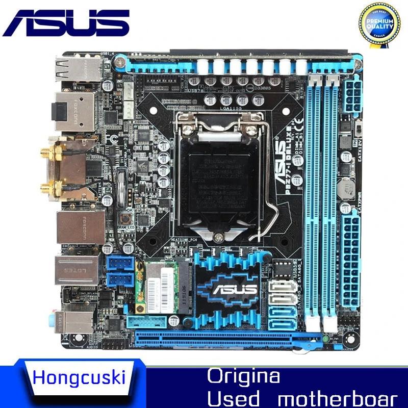 Miniitx Itx Htpc For Asus P8z77i Deluxe Desktop Motherboard Lga 1155