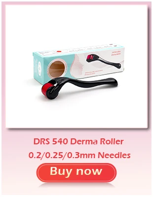 540 Derma ролика 0,2/0,25/0,3 мм титановые иглы мезороллер микро-иглы ролик для средств по уходу за кожей для ухода за волосами, Лечение выпадения ежедневного ухода, маникюрный набор