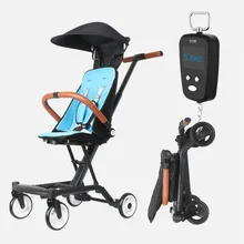 2в1 портативная детская коляска, легкая прогулочная коляска для детей 1-3-5-7 лет, детская коляска