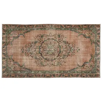 

Handmade Natural Vintage Turkish Area Rug 163x297 Cm-5'4''X9'9''