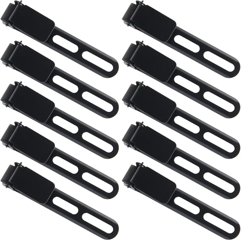 10PCS/LOT Quick Clips For Belt Kydex Leather Hybrid Holster Loop Clamp with  Screw Fits IWB OWB Applications Tool Part