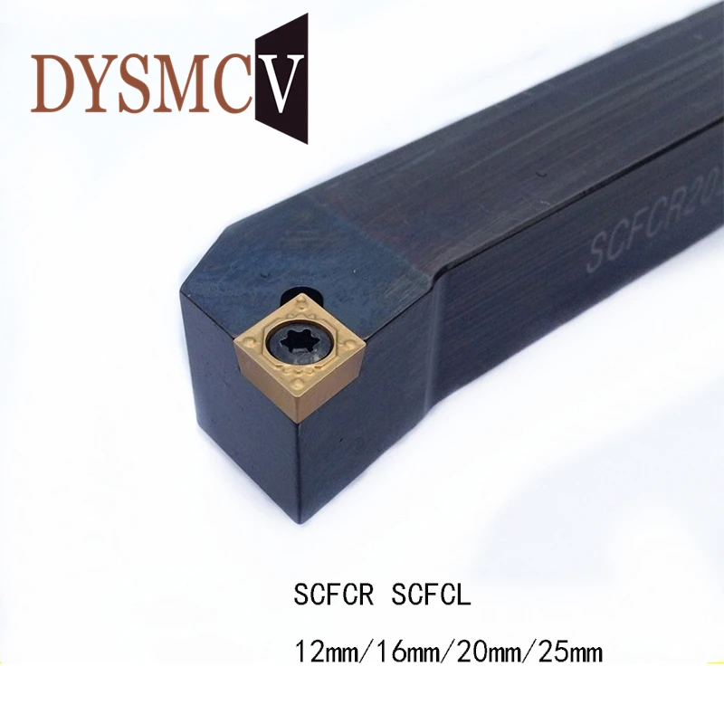 

1PC SCFCR SCFCL12mm 16mm 20mm 25mm cnc Lathe Cutting Holder External Turning Tool for CCMT insert