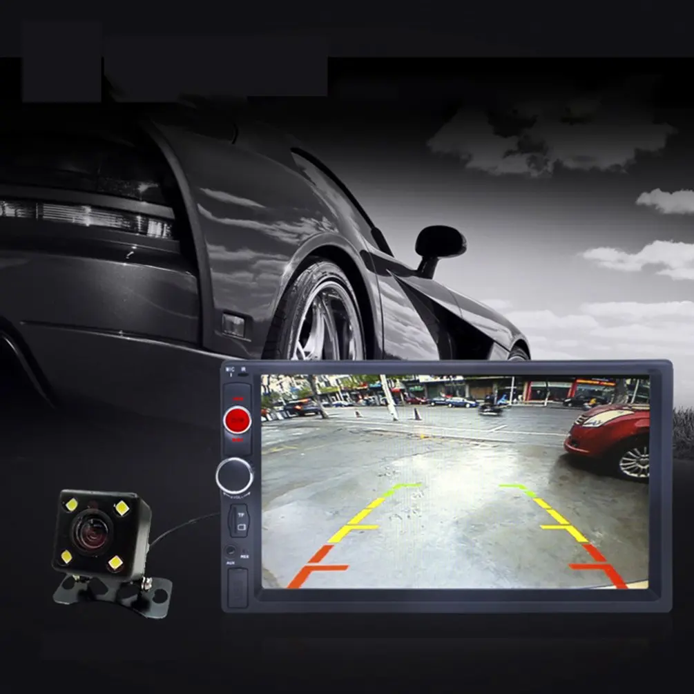 

7 Inch Player Car Mp5 Hands-Free Calling U Disk Reversing Image Car Mp4 Supporting 1080P Video Playing