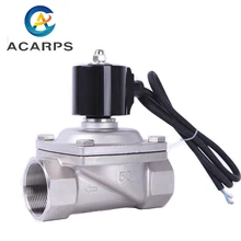 2-ходовой Соленоидный клапан из нержавеющей стали 2 дюйма 12 В, нормально закрытый для подводного плавания