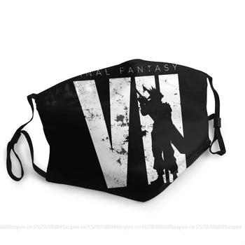 

Final Fantasy VII Minimal Mask Funny Unisex Cute Anti-bacterial Dust Adult Dust Mask Winter Mouth Mask High Quality