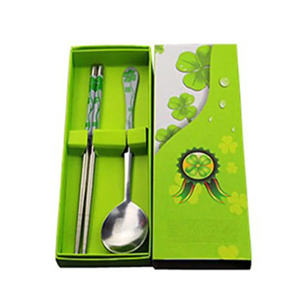 2 шт. фарфоровые палочки для еды из нержавеющей стали|Столовые сервизы| |