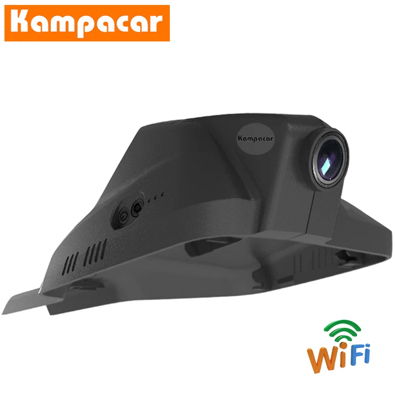 Kampacar Wifi Автомобильный видеорегистратор с двойной объектив DVR тире камеры мини видеорекордер для peugeot 408 308 авто радио Cam