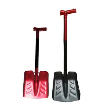 

Lightweight Snow Shovel, Portable Adjustable Aluminum Emergency Shovel