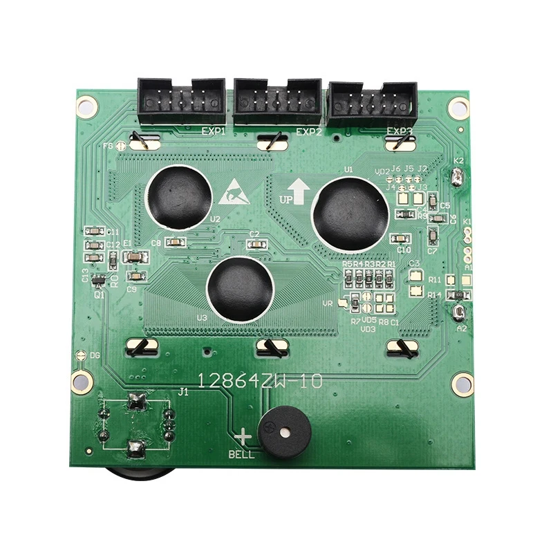 Горячий-контроллер Ramps 1,4 Lcd 12864 Дисплей синий экран+ кабель для Creality 3D S4 S5 части 3d принтера