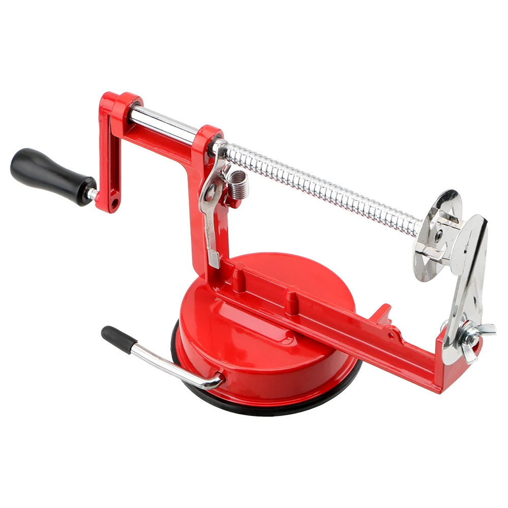 Description Picture 5 of itemTwisted Potato Apple Slicer Manual Vegetable Spiralizer Stainless Steel Kitchen Gadgets Spiral French Fry Cutter Cooking Tools
