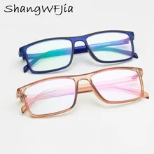 Квадратная Женская оправа для очков ретро Студенческая близорукость оправа для очков модная прозрачная мужская оправа для очков